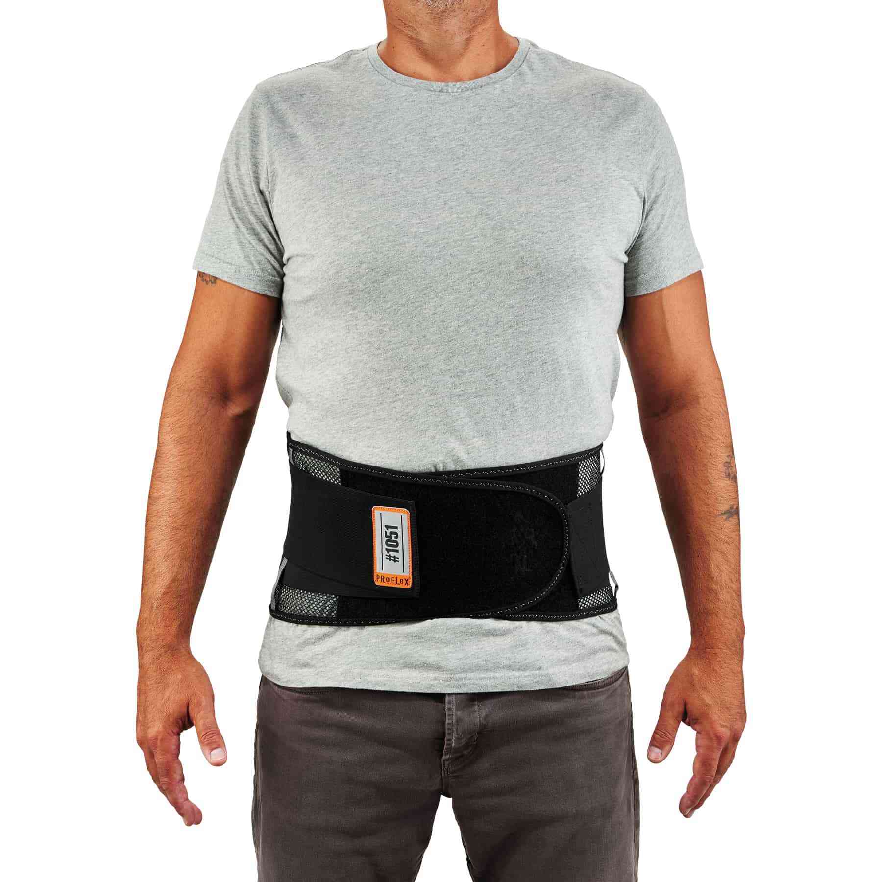 Mesh Back Support w/Lumbar Pad - Back Supports